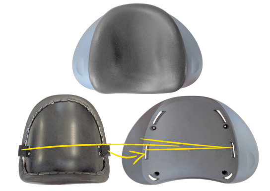Montageanleitung Kopfpolster Sirona Multimotion