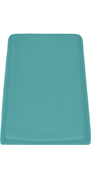 Headrest Upholstery Plate Sirona C/C+/M1+/ProFeel+ flat short version (articulated headrest)