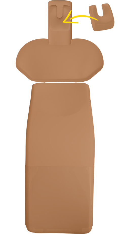 Upholstery Set Sirona C/C+/M1+/ProFeel+ with magnetic U-Headrest Upholstery and wide backrest