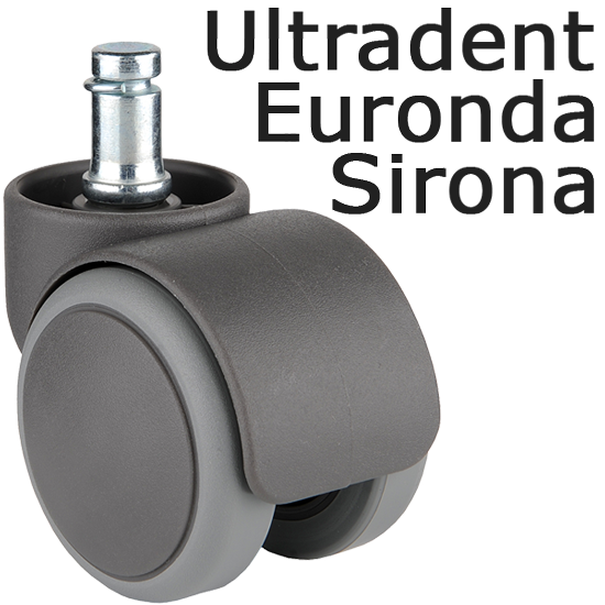 Casters for Sirona C, Carl, Paul, and Hugo Dental Stool