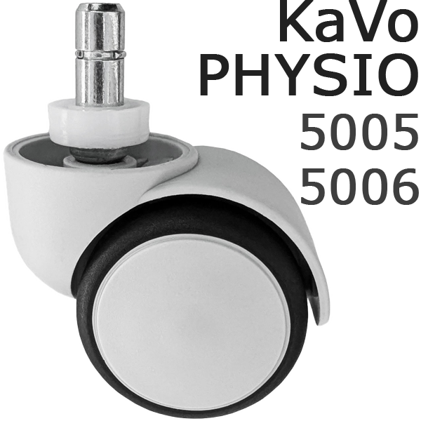 Casters for KaVo PHYSIO 5005 and PHYSIO 5006 Dental Stool