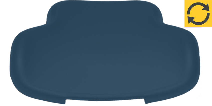 Sirona C Dental Stool Backrest Upholstery (Replacement Part)