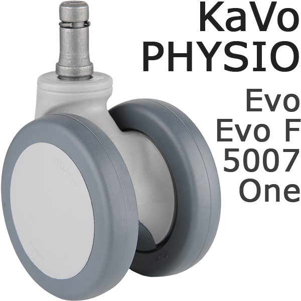 Roulettes de KaVo PHYSIO Evo, Evo F et One Tabouret Dentaire