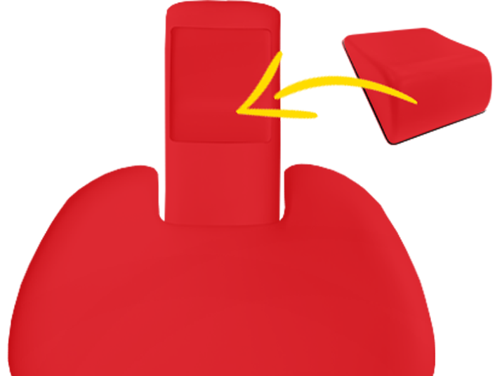 Polsterset Sirona C/C+/M1+/ProFeel+ mit magnetischem Keil-Kopfpolster und schmalem Rücken