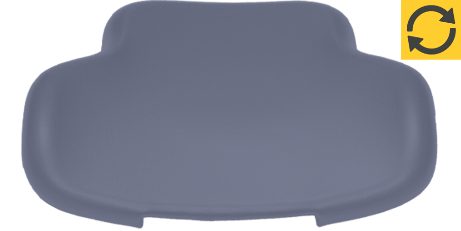 Sirona C Dental Stool Backrest Upholstery (Replacement Part)