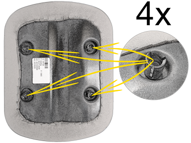 Assembly instructions magnetic KaVo headrest plate