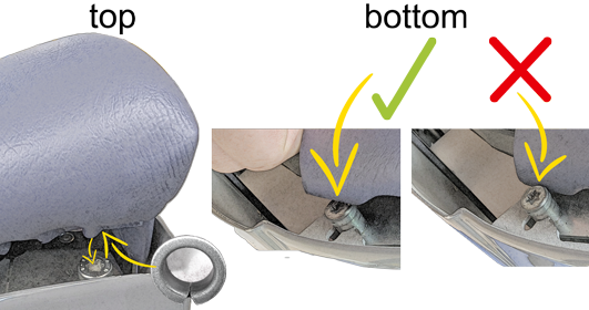 Sirona C/C+/M1+/ProFeel+ Wide Backrest Upholstery Assembly Aid