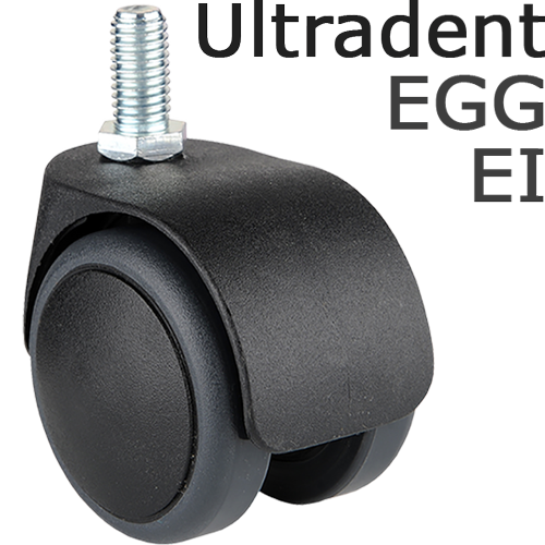 Roulettes de Ultradent EI et Ultradent EGG Tabouret Dentaire