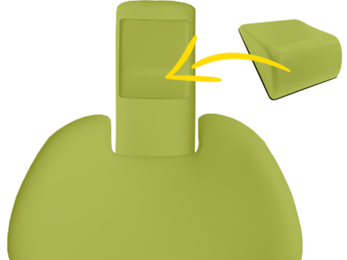 Polsterset Sirona C/C+/M1+/ProFeel+ mit magnetischem Keil-Kopfpolster und schmalem Rücken