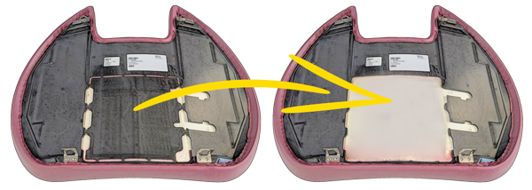 Montageanleitung Rückenpolster Sirona Sinius/Intego/Axano Pur Dentaleinheiten mit Doppel-Gelenkkopstütze und Lordosenunterstützung