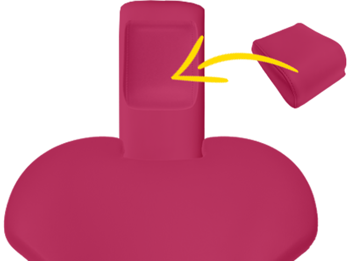 Jeu de sellerie Sirona C/C+/M1+/ProFeel  avec coussin têtière douce