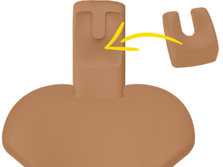 Upholstery Set Sirona C/C+/M1+/ProFeel+ with magnetic U-Headrest Upholstery and wide backrest