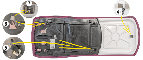 Montage : Rembourrage d'Assise Sirona Teneo Intego Sinius Axano STANDARD L et LOUNGE