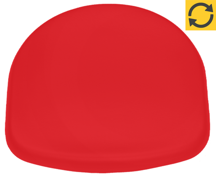 Sirona C Dental Stool Seat Upholstery (Replacement Part)