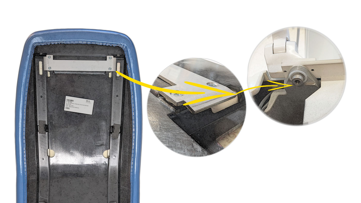 Installation instructions seat upholstery KaVo Estetica 1065 and KaVo Estetica 1066