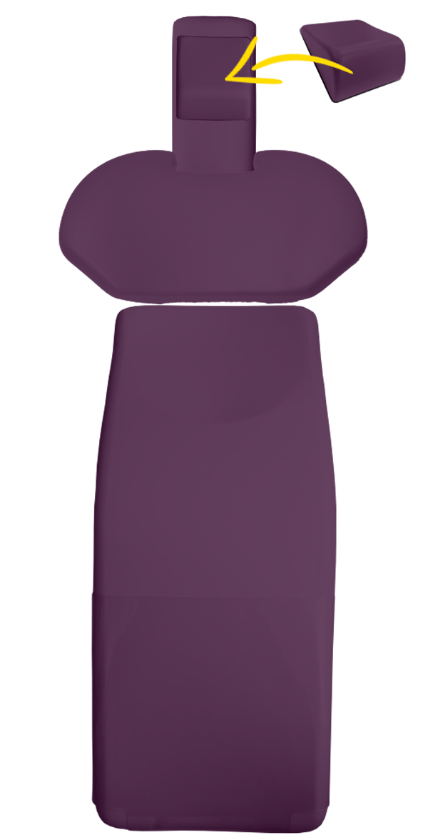 Kit de Rembourrage Sirona C/C+/M1+/ProFeel+ avec Coussin de nuque en coin magnétique et Dossier Large